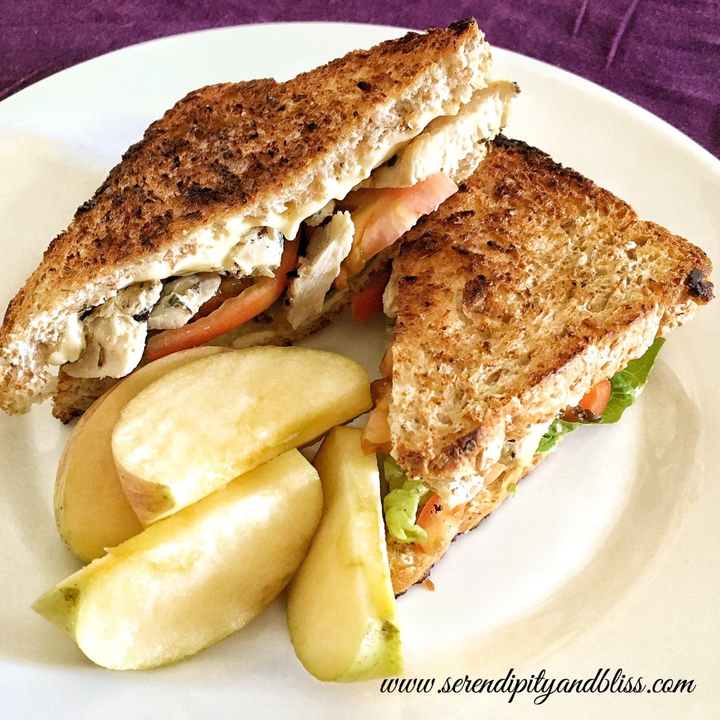 Simple Chicken Sandwich.