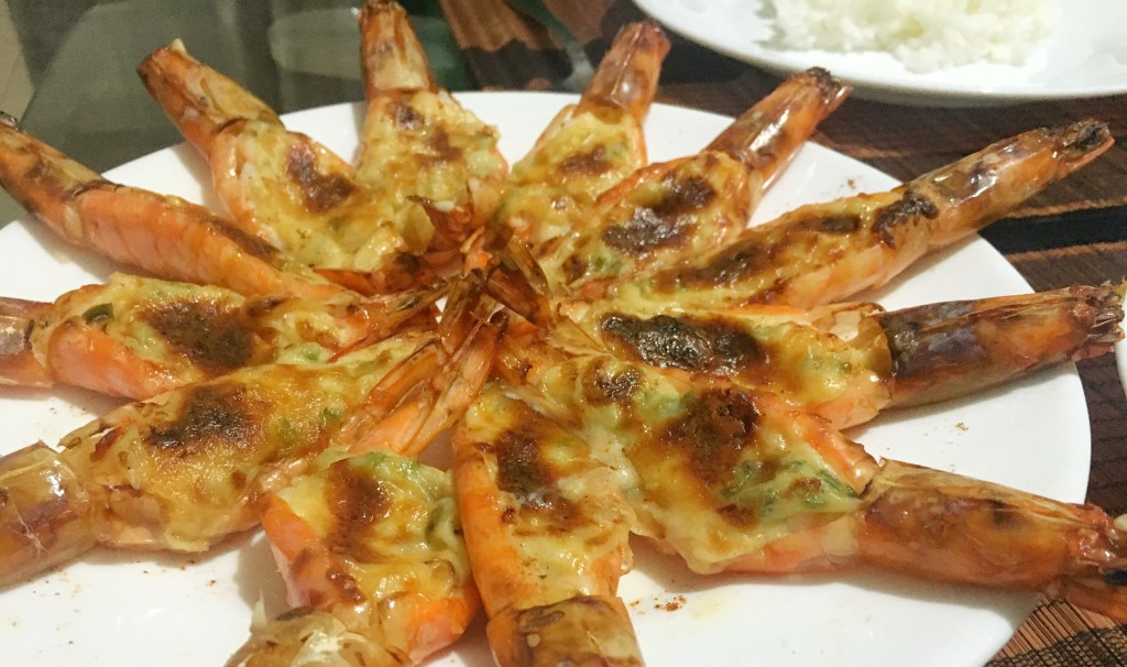 Prawns Thermidor