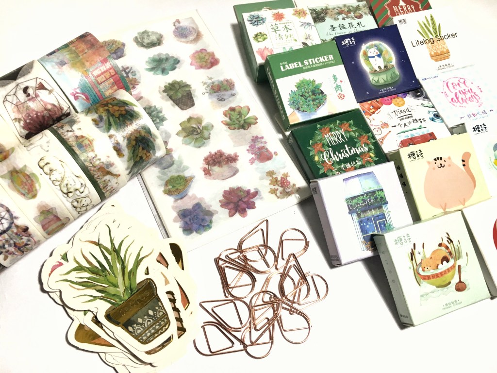 Stickers and Washi&nbsp;Haul