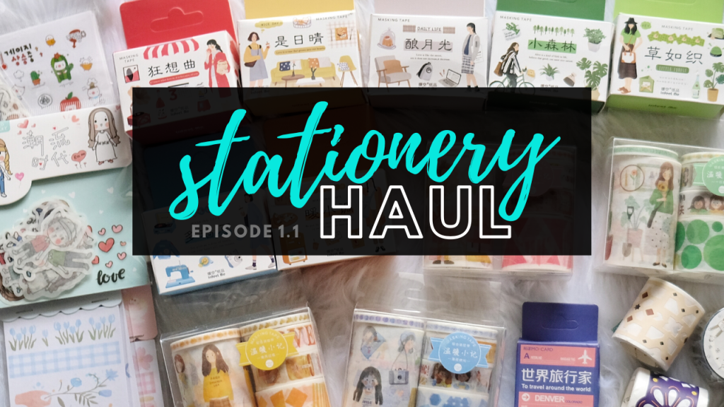 Stationery Haul #1 – Part 1&nbsp;|Mohamm