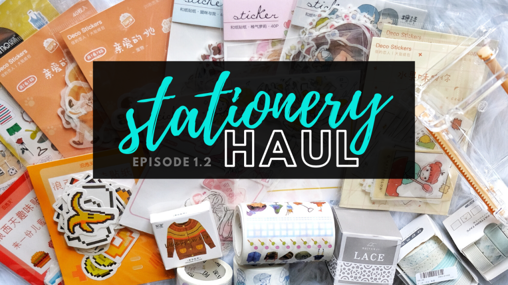 Stationery Haul #1 – Part 2 |&nbsp;Mohamm