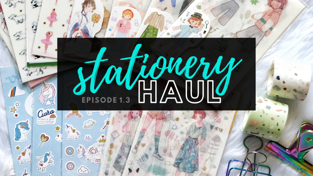 Stationery Haul #1 – Part 3 |&nbsp;Mohamm