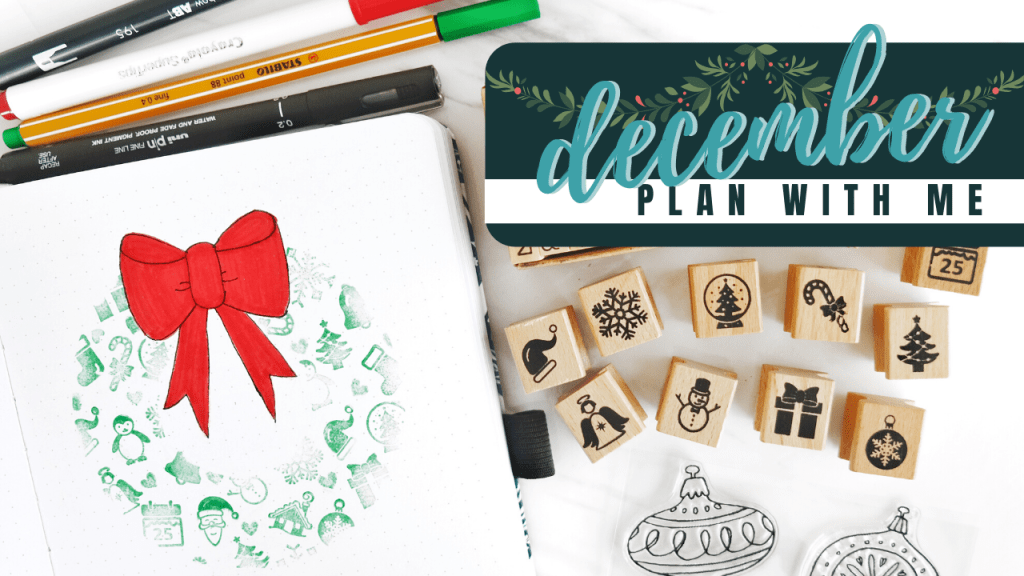 December 2019 Bullet Journal&nbsp;Setup