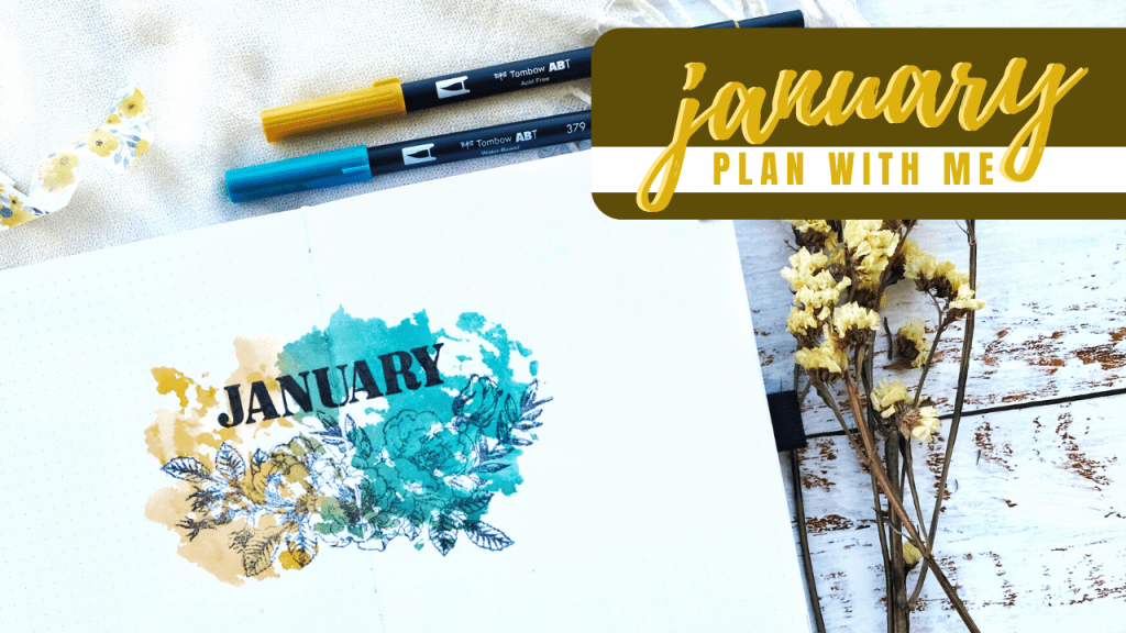 January 2020 Bullet Journal&nbsp;Setup