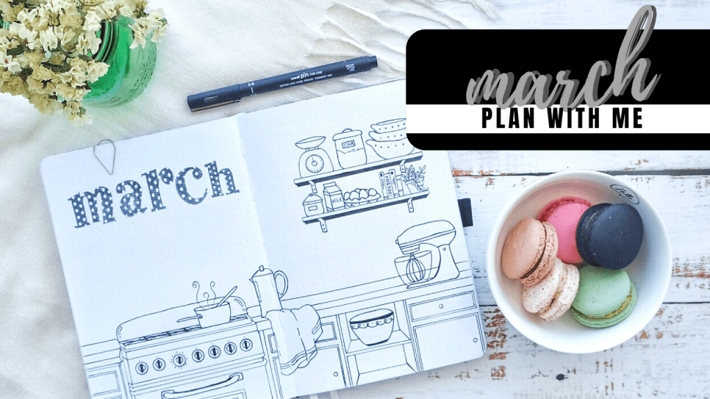 March 2020 Bullet Journal&nbsp;Setup