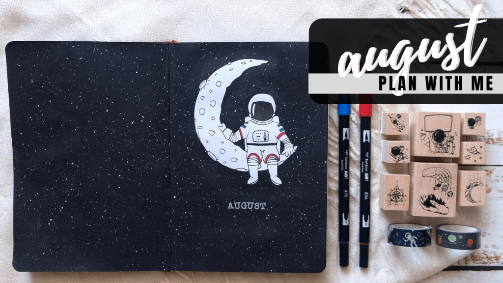 August 2020 Bullet Journal&nbsp;Setup